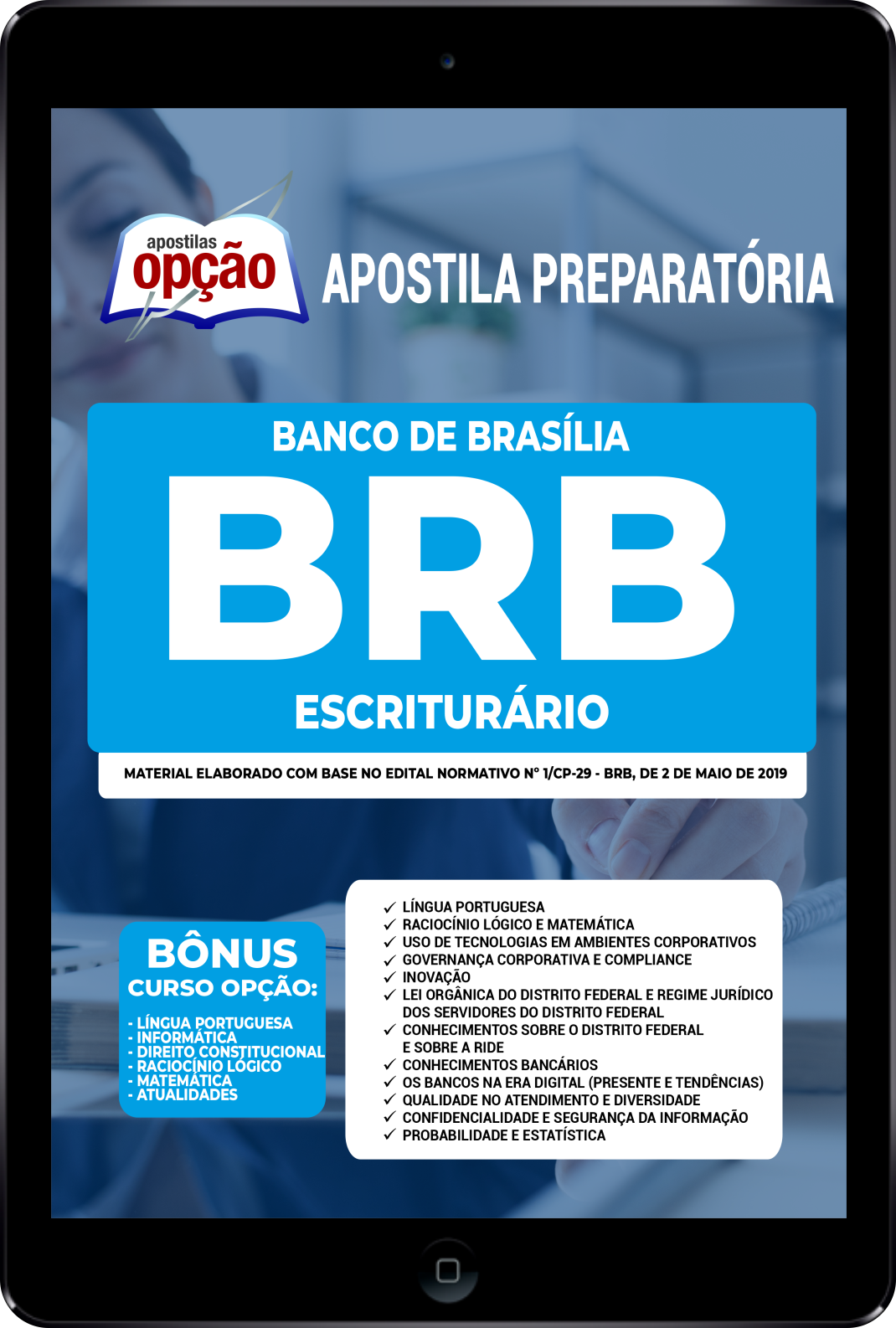 Apostila BRB em PDF - Escriturário 2022