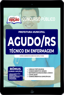 Apostila Prefeitura de Agudo - RS em PDF - Técnico em Enfermagem