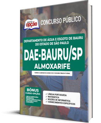 Apostila DAE Bauru - SP - Almoxarife