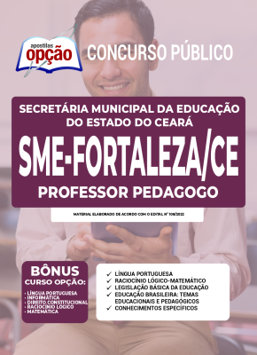 Apostila SME Fortaleza - CE - Professor Pedagogo