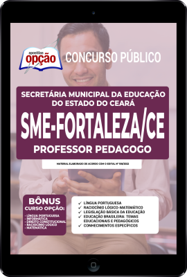 Apostila SME Fortaleza - CE em PDF - Professor Pedagogo
