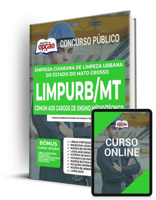 Apostila Limpurb Cuiabá - MT - Comum aos Cargos de Ensino Médio/Técnico