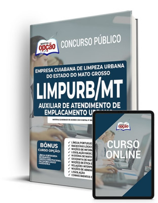 Apostila Limpurb Cuiabá - MT - Auxiliar de Atendimento de Emplacamento Urbano