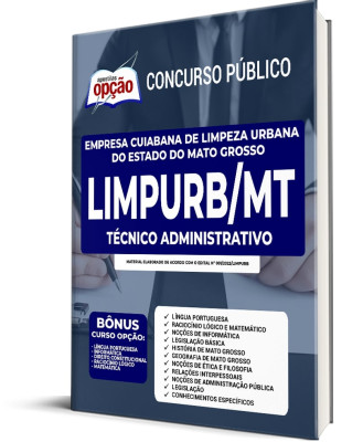 Apostila Limpurb Cuiabá - MT - Técnico Administrativo