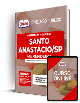 Apostila Prefeitura de Santo Anastácio - SP - Merendeira