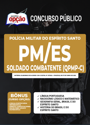 Apostila PM-ES - Soldado Combatente (QPMP-C)
