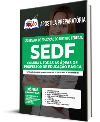 Apostila SEDF - Comum a Todas Áreas de Professor de Educação Básica