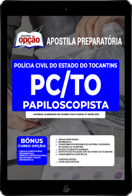 Apostila PC-TO em PDF Papiloscopista