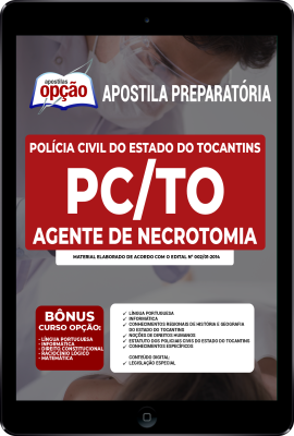 Apostila PC-TO em PDF Agente de Necrotomia