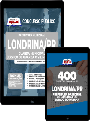 Combo Prefeitura de Londrina - PR - Guarda Municipal