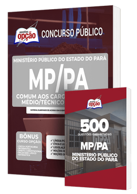 Combo Impresso MP-PA - Comum aos Cargos de Ensino Médio/Técnico e Superior