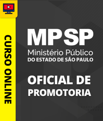 Curso MP-SP - Oficial de Promotoria
