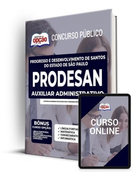 Apostila PRODESAN-SP - Auxiliar Administrativo