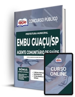 Apostila Prefeitura  Embu Guaçu SP 2022 Agente Comunitário de Saúde