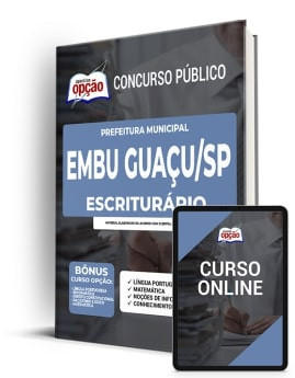 Apostila Prefeitura de Embu Guaçu - SP - Escriturário