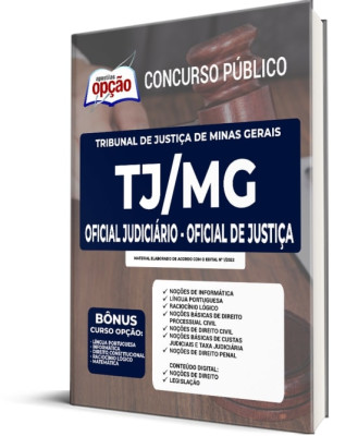 Apostila TJ-MG - Oficial Judiciário - Oficial de Justiça