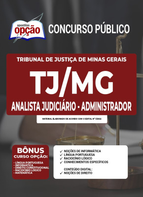 Apostila TJ-MG - Analista Judiciário - Administrador