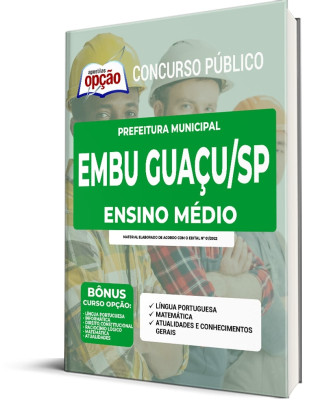 Apostila Prefeitura de Embu Guaçu - SP - Ensino Médio