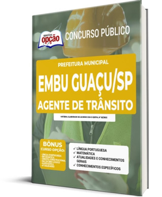 Apostila Prefeitura de Embu Guaçu - SP - Agente de Trânsito