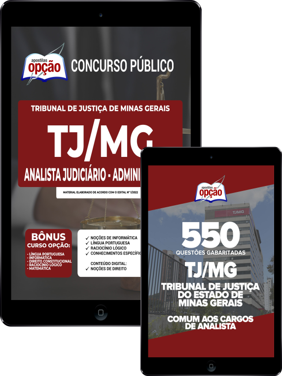 Combo Digital TJ-MG - Analista Judiciário - Administrador