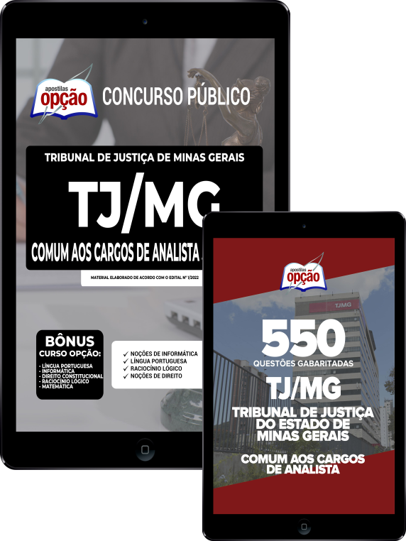 Combo Digital TJ-MG - Comum aos Cargos de Analista Judiciário