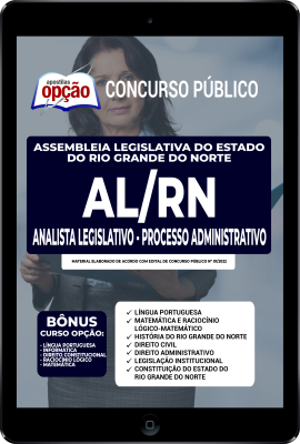 Apostila AL-RN em PDF - Analista Legislativo - Processo Legislativo