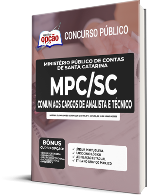 Apostila MPC-SC - Comum aos Cargos de Analista e Técnico
