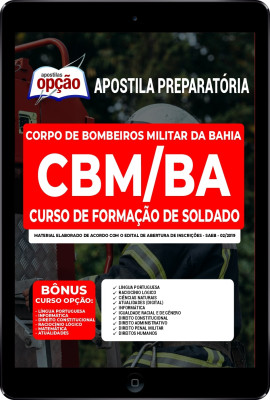 Apostila CBM-BA em PDF - Curso de Formação de Soldado