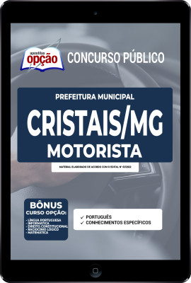Apostila Prefeitura de Cristais - MG em PDF - Motorista