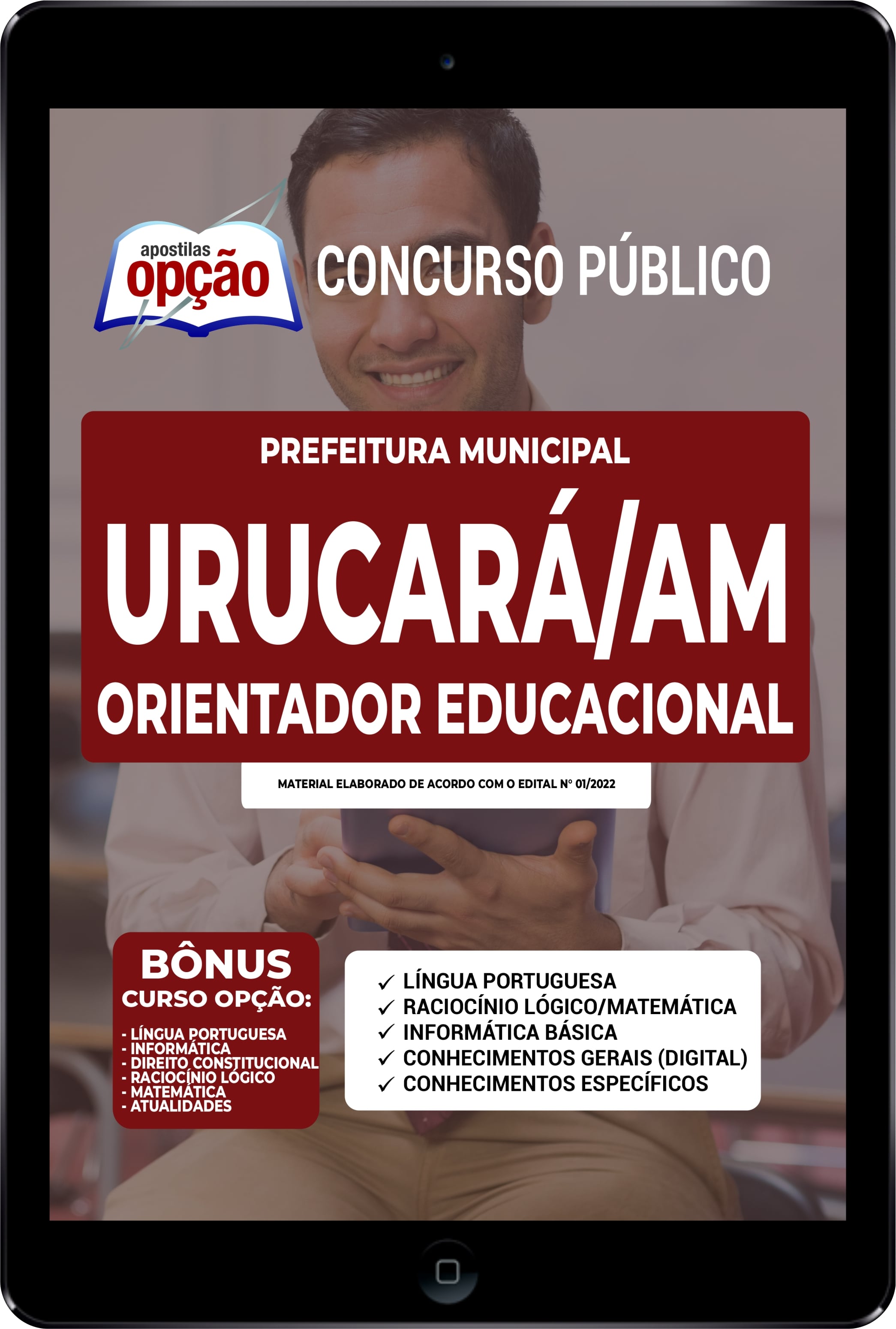 Apostila Prefeitura de Urucará - AM PDF - Orientador Educacional 2022