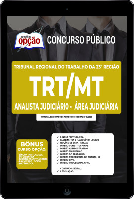 Apostila TRT-MT em PDF - Analista Judiciário - Área Judiciária