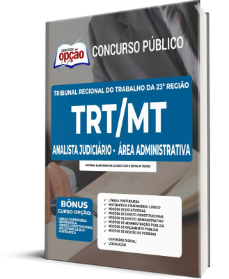 Apostila TRT-MT - Analista Judiciário - Área Administrativa