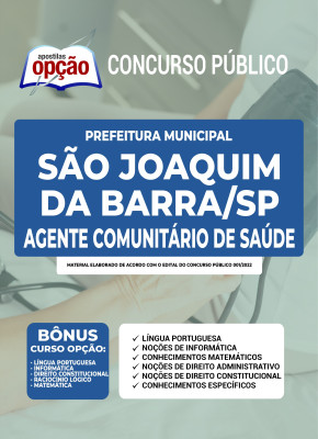 Apostila Prefeitura de São Joaquim da Barra - SP - Agente Comunitário de Saúde