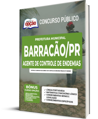 Apostila Prefeitura de Barracão - PR - Agente de Controle de Endemias