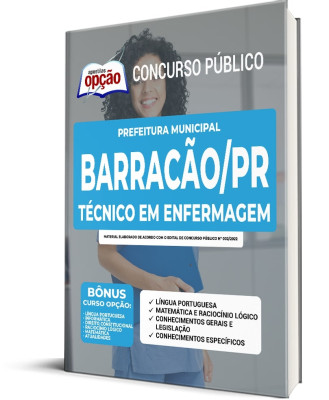 Apostila Prefeitura de Barracão - PR - Técnico em Enfermagem