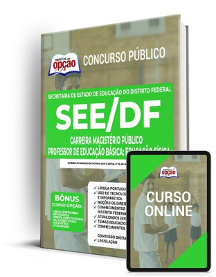 Apostila SEE-DF - Carreira Magistério Público - Professor de Educação Básica: Educação Física