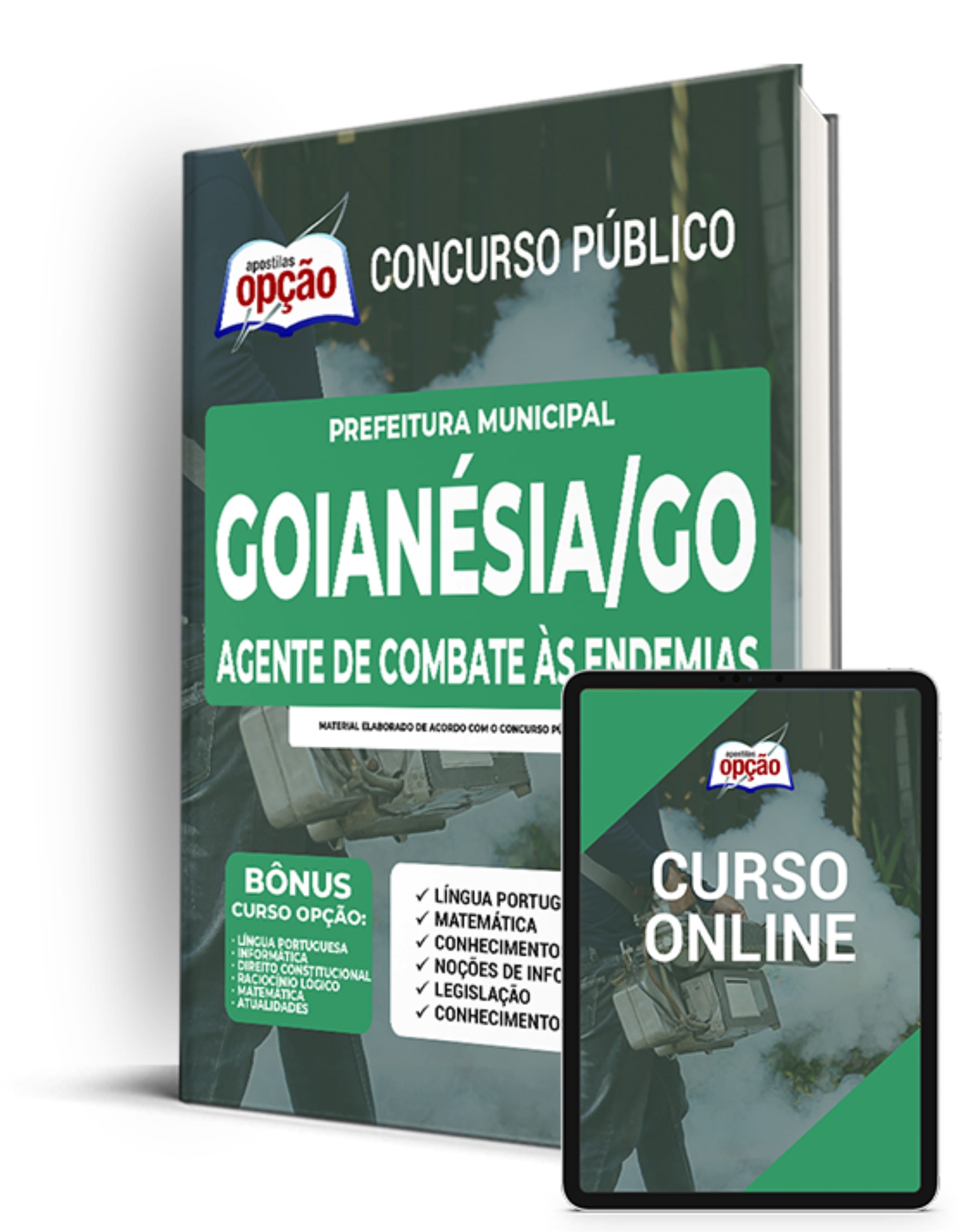 Apostila Prefeitura de Goianésia GO 2022 - Agente de Combate às Endemias
