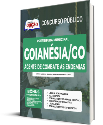 Apostila Prefeitura de Goianésia - GO - Agente de Combate às Endemias