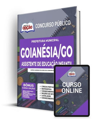 Apostila Prefeitura de Goianésia - GO - Assistente de Educação Infantil