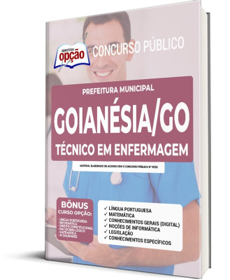 Apostila Prefeitura de Goianésia - GO - Técnico em Enfermagem