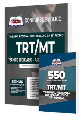 Combo Impresso TRT-MT - Técnico Judiciário - Área Administrativa