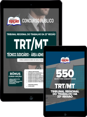 Combo Digital TRT-MT - Técnico Judiciário - Área Administrativa