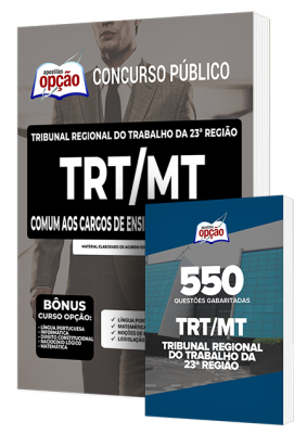 Combo Impresso TRT-MT - Comum aos Cargos de Ensino Médio e Superior