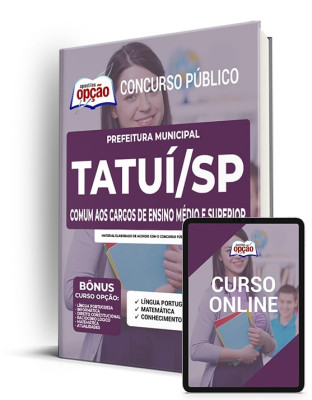 Apostila Prefeitura de Tatuí - SP - Comum aos cargos de Ensino Médio e Superior