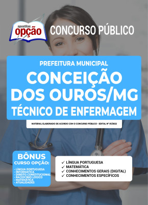 Apostila Prefeitura de Conceição dos Ouros - MG - Técnico de Enfermagem