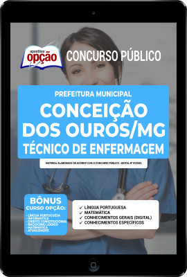 Apostila Prefeitura de Conceição dos Ouros - MG em PDF - Técnico de Enfermagem