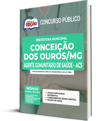 Apostila Prefeitura de Conceição dos Ouros - MG - Agente Comunitário de Saúde - ACS