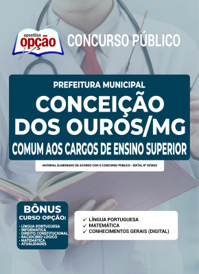 Apostila Prefeitura de Conceição dos Ouros - MG - Comum aos Cargos de Ensino Superior