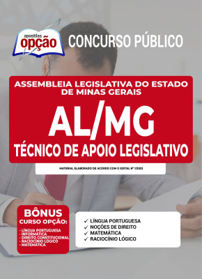 Apostila AL-MG - Técnico de Apoio Legislativo