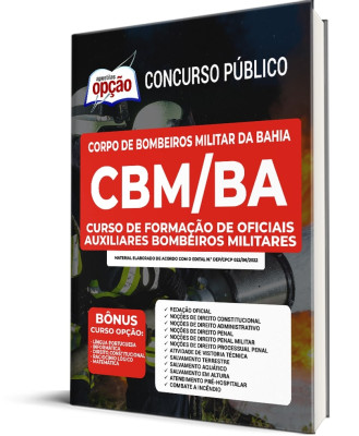 Apostila CBM-BA - Curso de Formação de Oficiais Auxiliares Bombeiros Militares